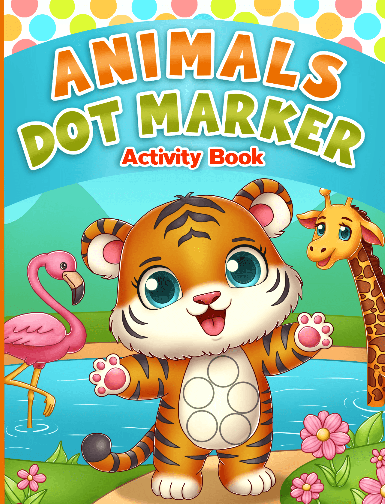 Animals Dot Markers Activity&nbsp;Book