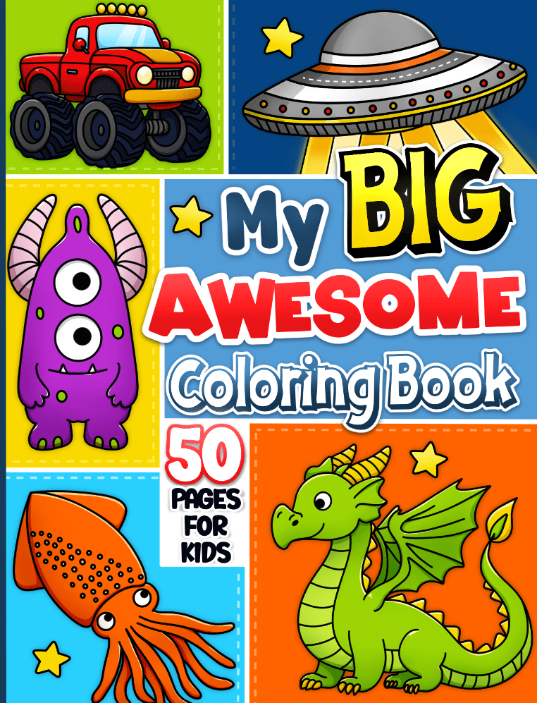 My Big Awesome Coloring&nbsp;Book