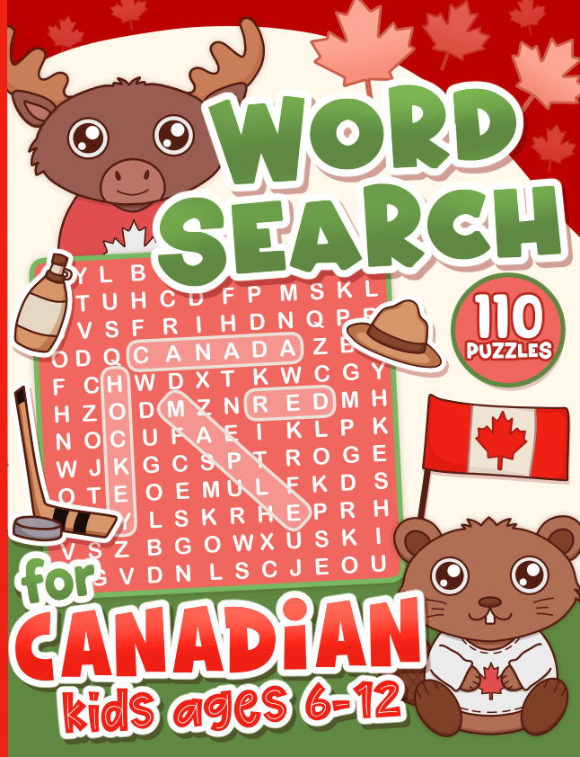 Word Search for Canadian&nbsp;Kids