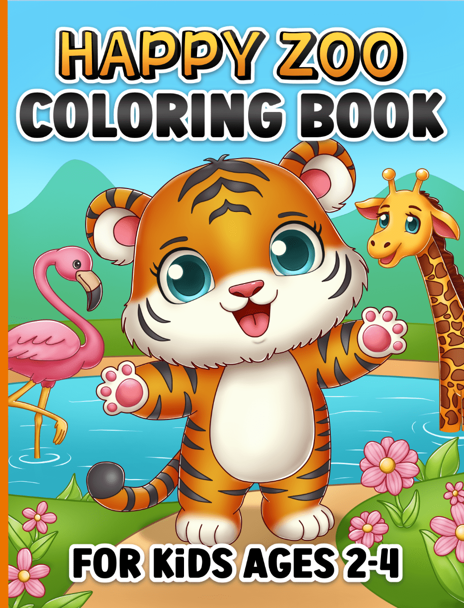 Happy Zoo Coloring&nbsp;Book