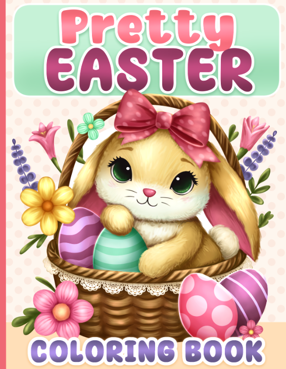 Pretty Easter Coloring&nbsp;Book
