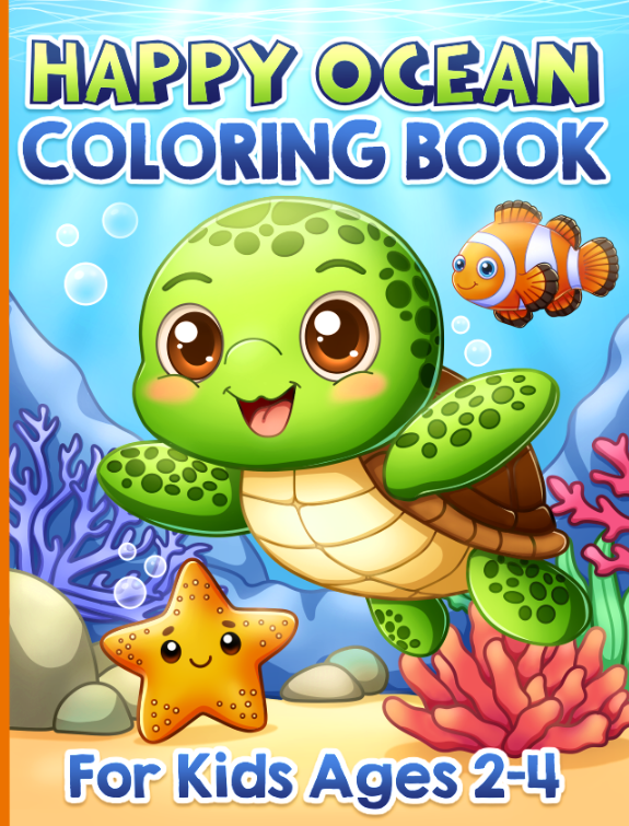 Happy Ocean Coloring&nbsp;Book