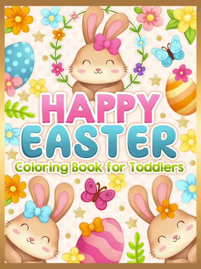 Happy Easter Coloring Book for&nbsp;Toddlers
