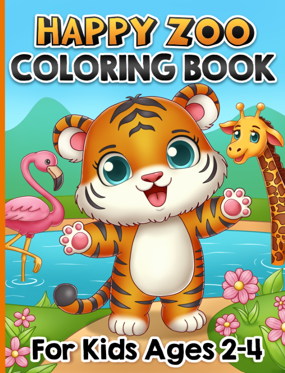 Happy Zoo Coloring&nbsp;Book