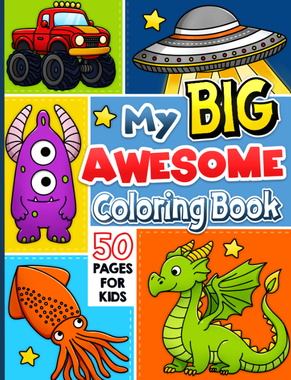 My Big Awesome Coloring&nbsp;Book