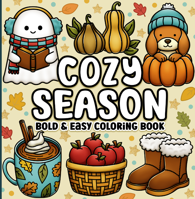 Cozy Season Bold and Easy Coloring&nbsp;Book